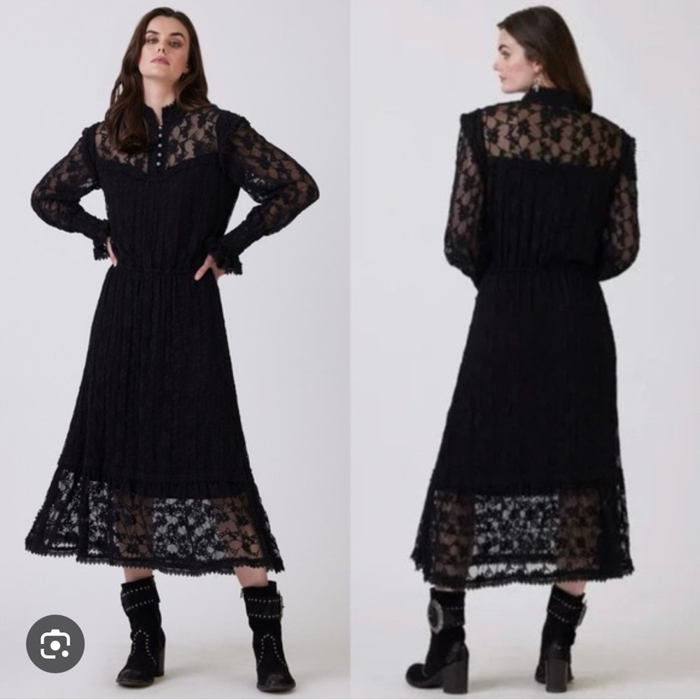 Double D Ranch- Mary’s Black Lace Dress